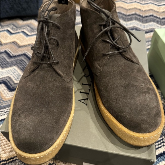 All Saints Men's Dark gray Chukka Boots - Picture 1 of 5